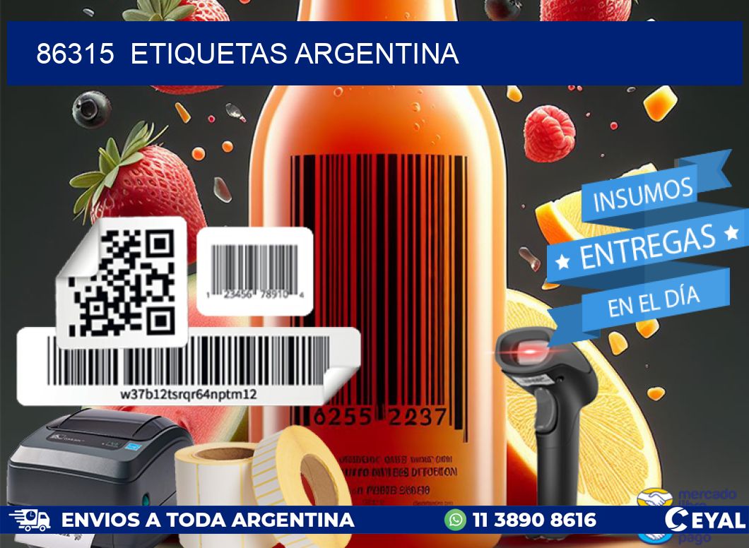 86315 etiquetas argentina