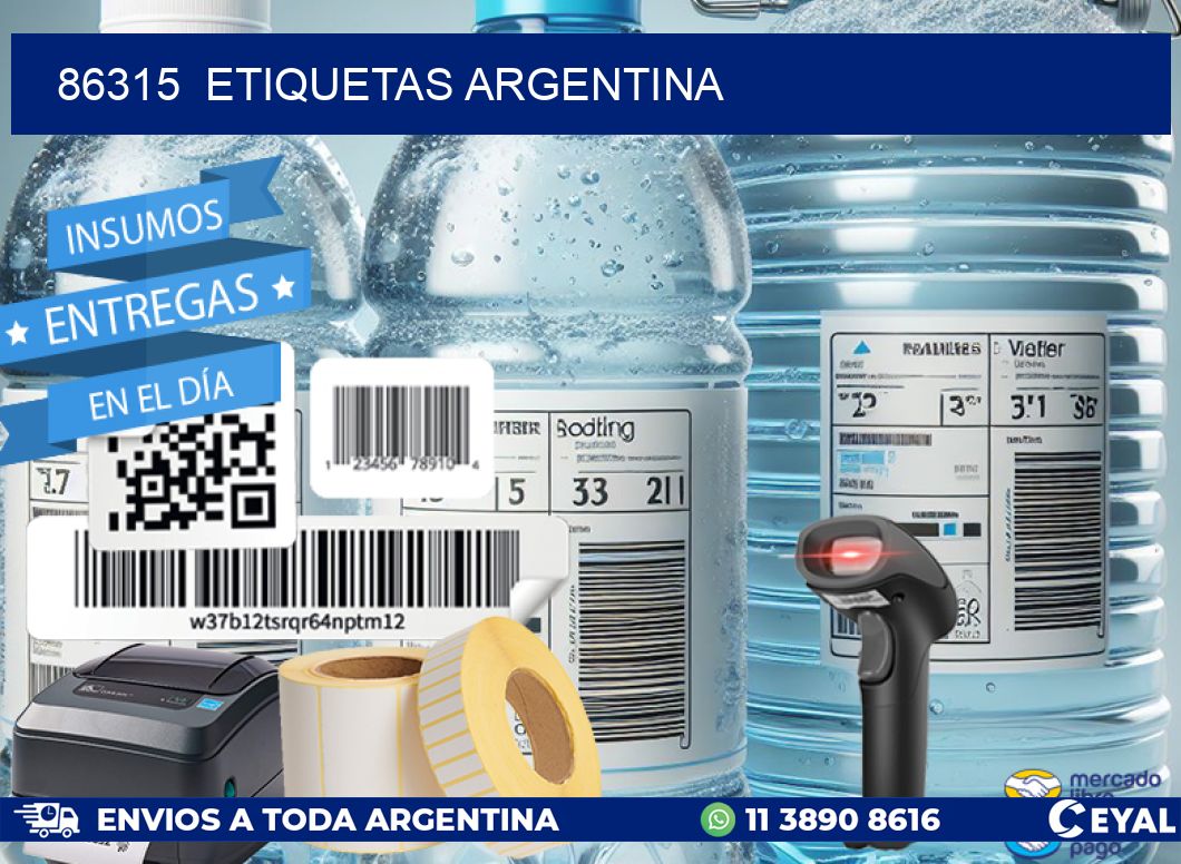 86315 etiquetas argentina