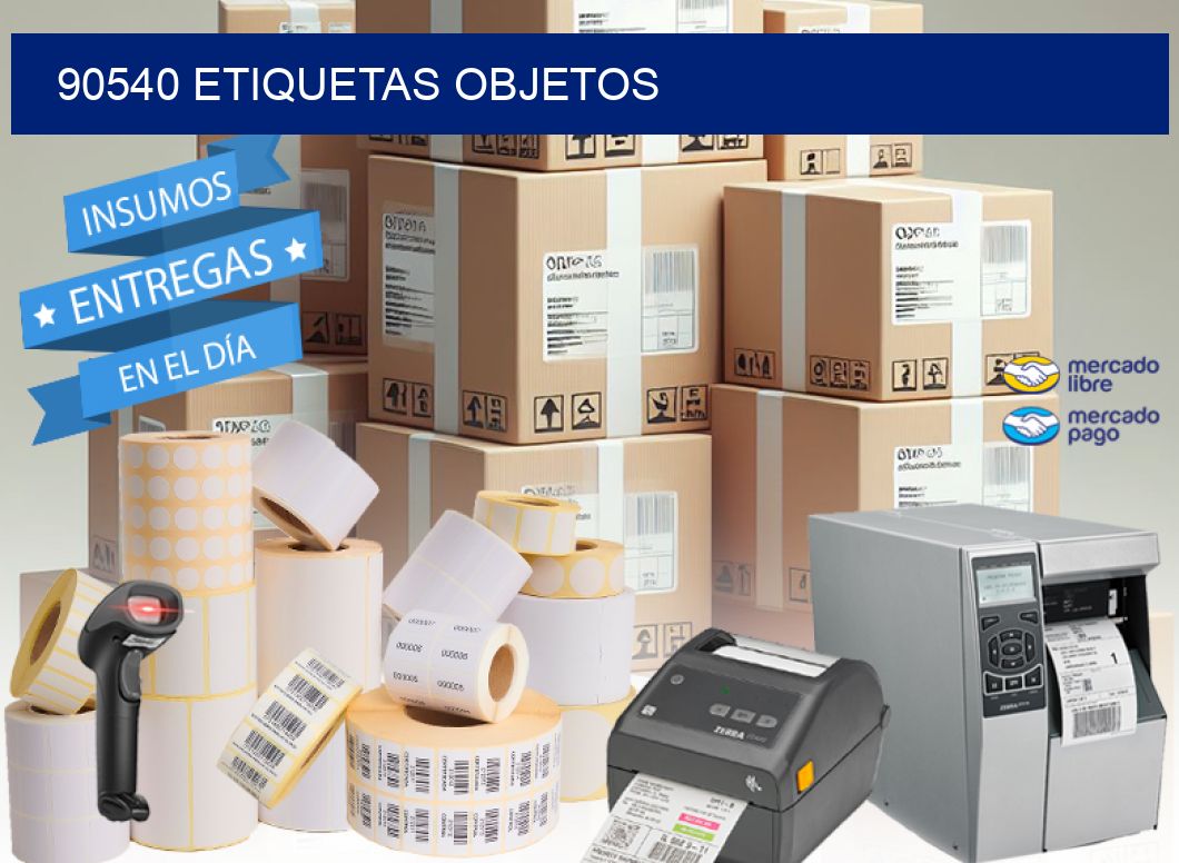 90540 etiquetas objetos