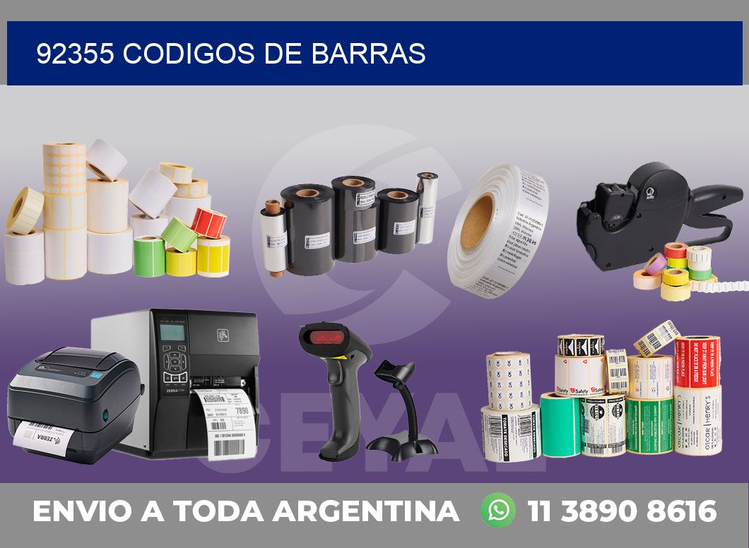 92355 codigos de barras