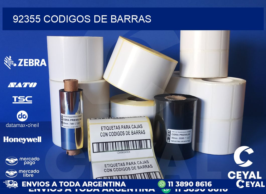92355 codigos de barras
