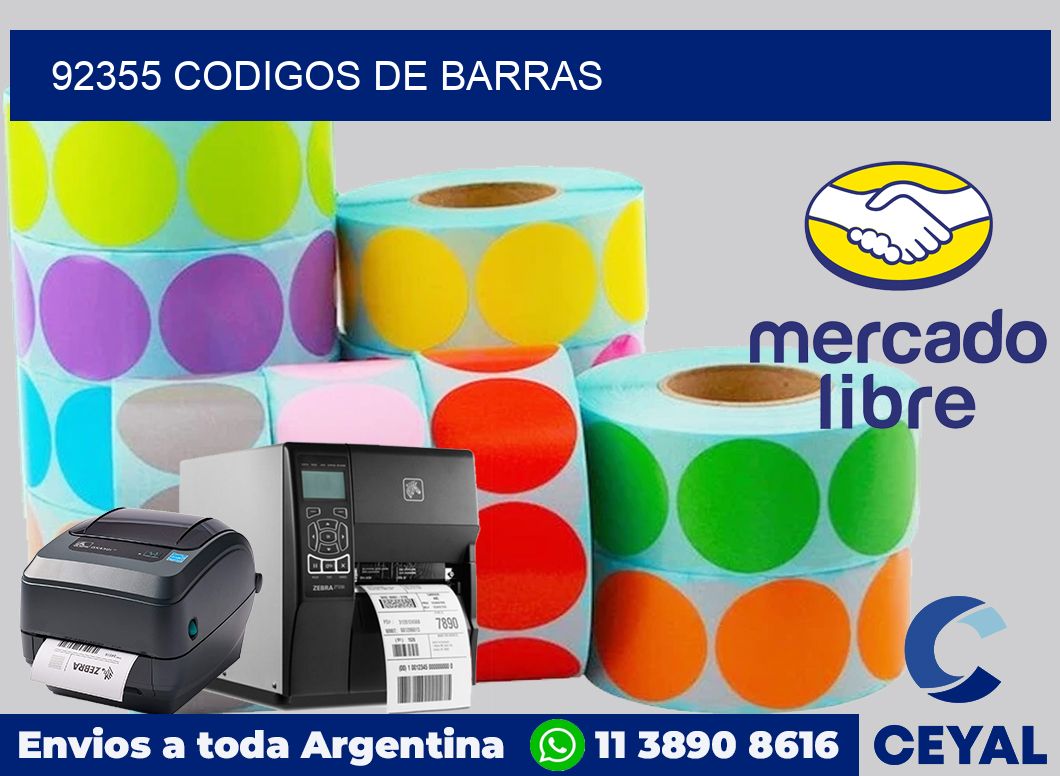 92355 codigos de barras
