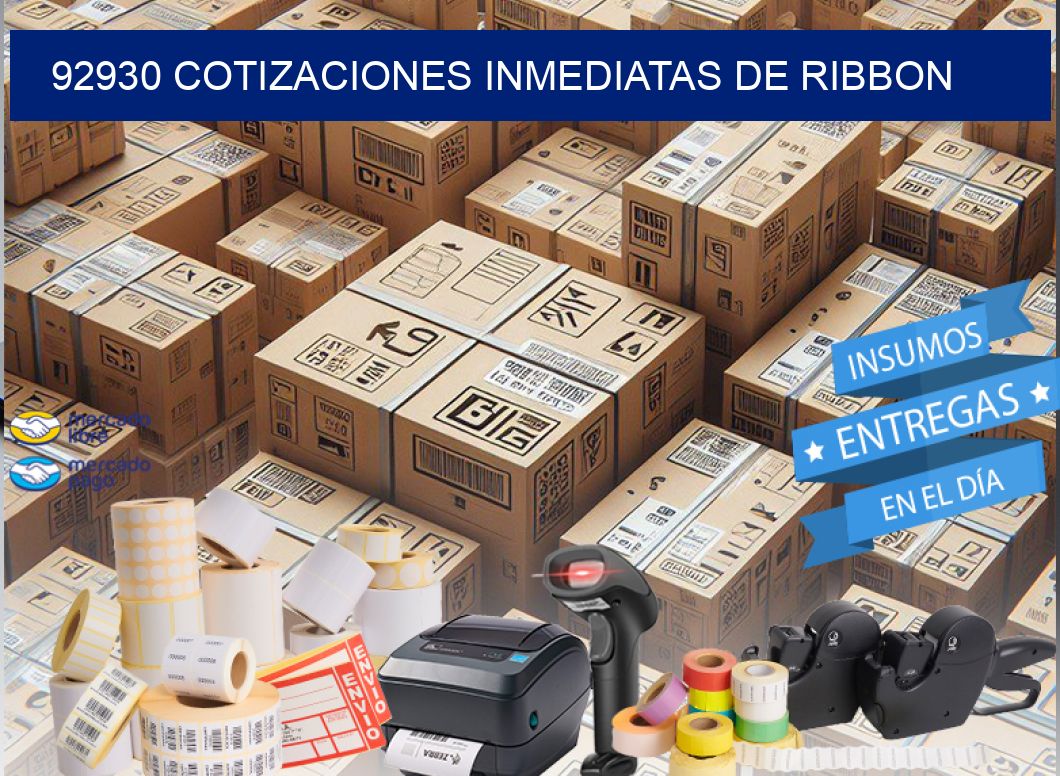 92930 COTIZACIONES INMEDIATAS DE RIBBON