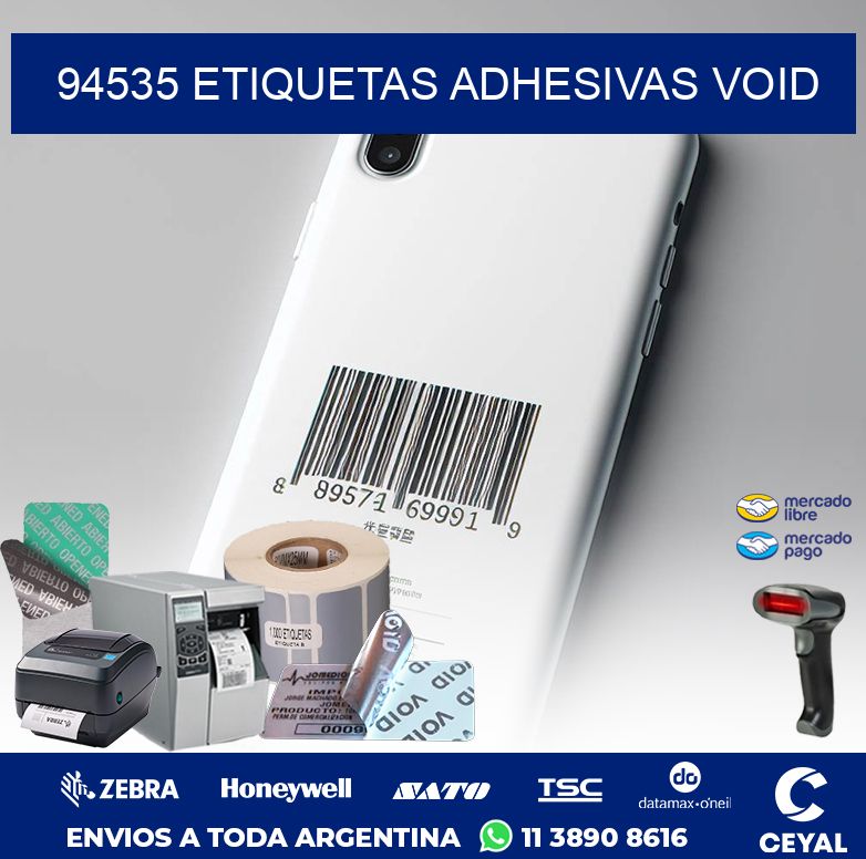 94535 ETIQUETAS ADHESIVAS VOID