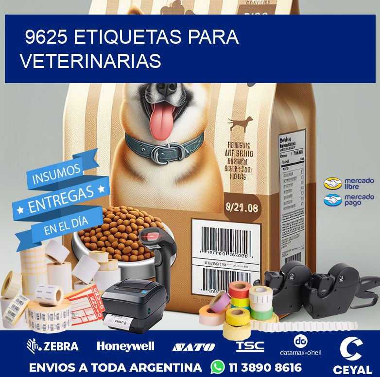 9625 ETIQUETAS PARA VETERINARIAS