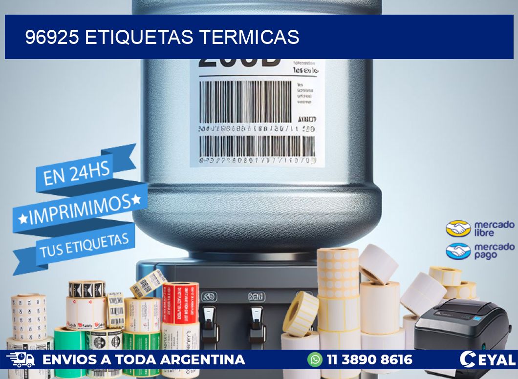 96925 ETIQUETAS TERMICAS