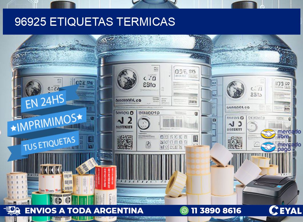 96925 ETIQUETAS TERMICAS