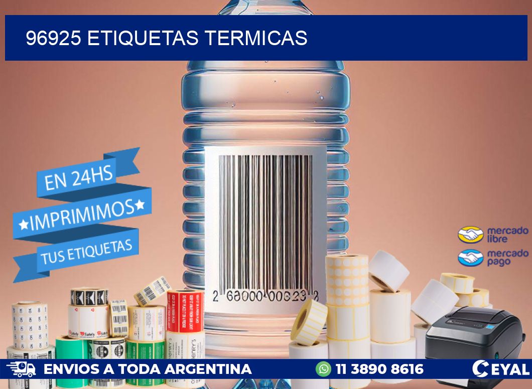 96925 ETIQUETAS TERMICAS