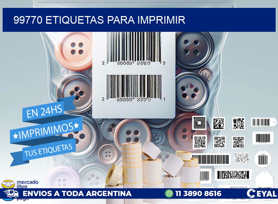 99770 etiquetas para imprimir