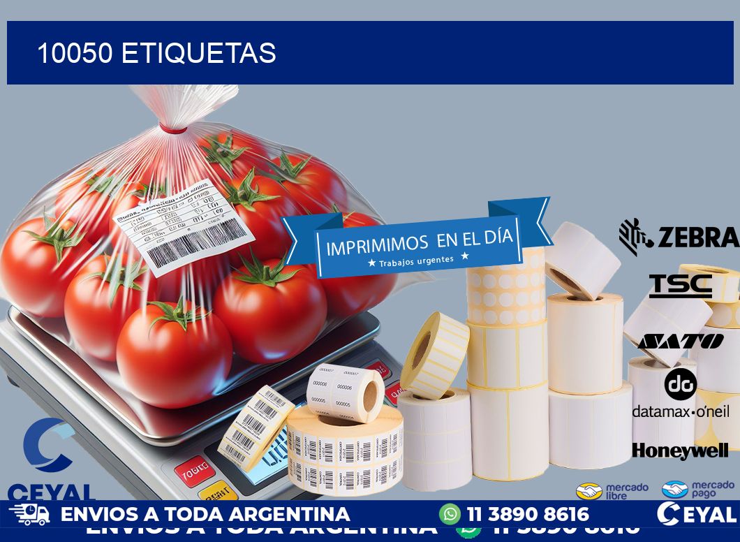 10050 ETIQUETAS