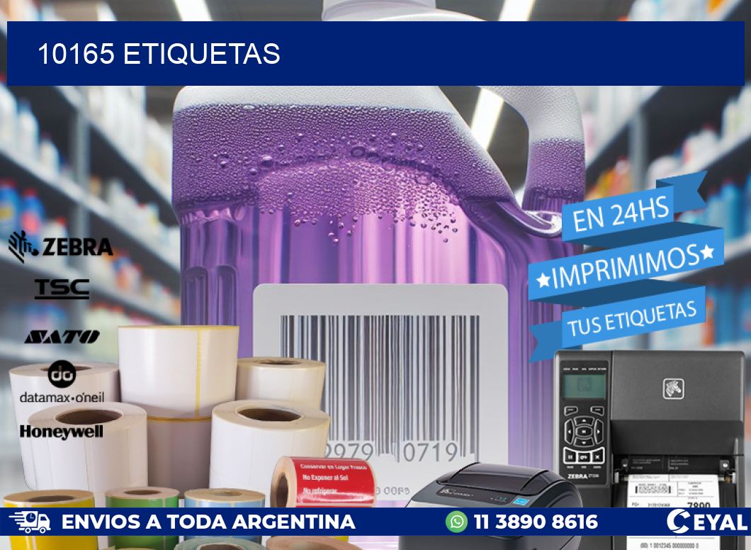 10165 ETIQUETAS