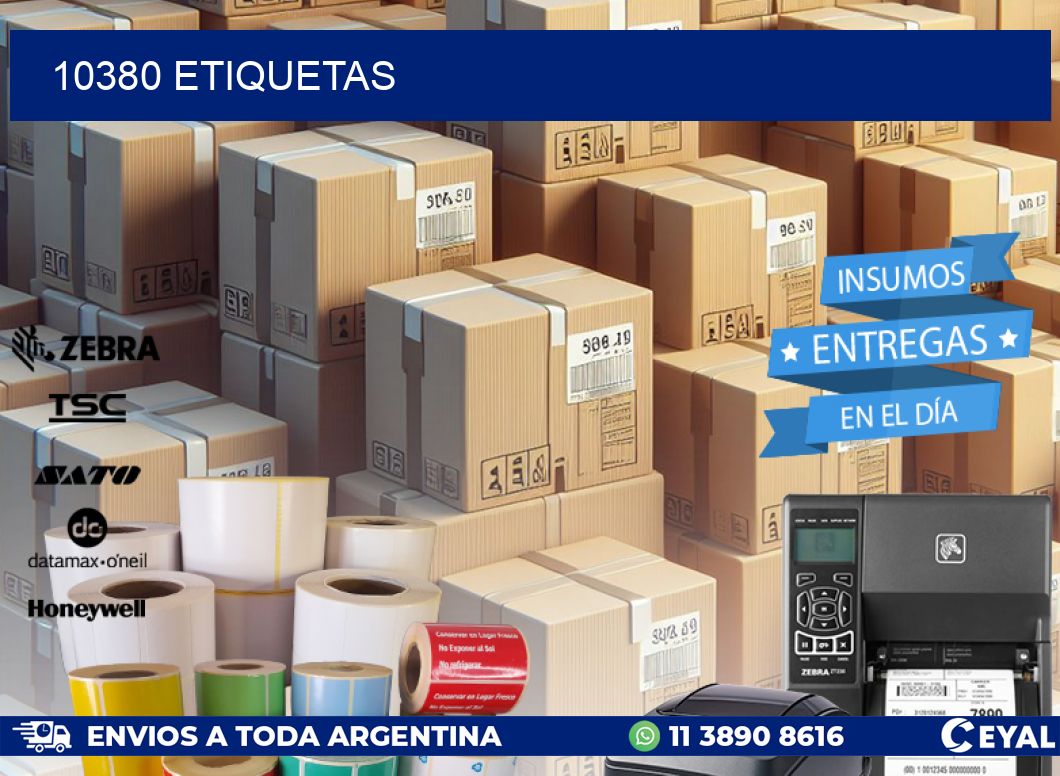 10380 ETIQUETAS