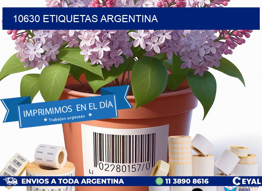 10630 ETIQUETAS ARGENTINA