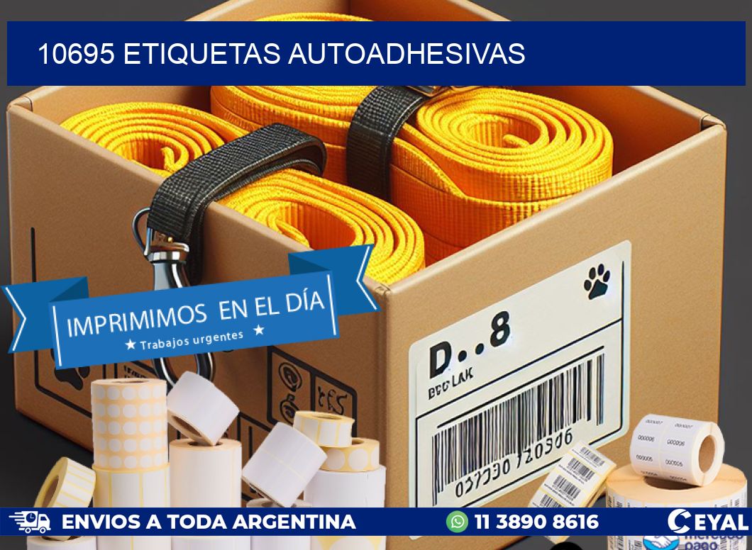 10695 ETIQUETAS AUTOADHESIVAS