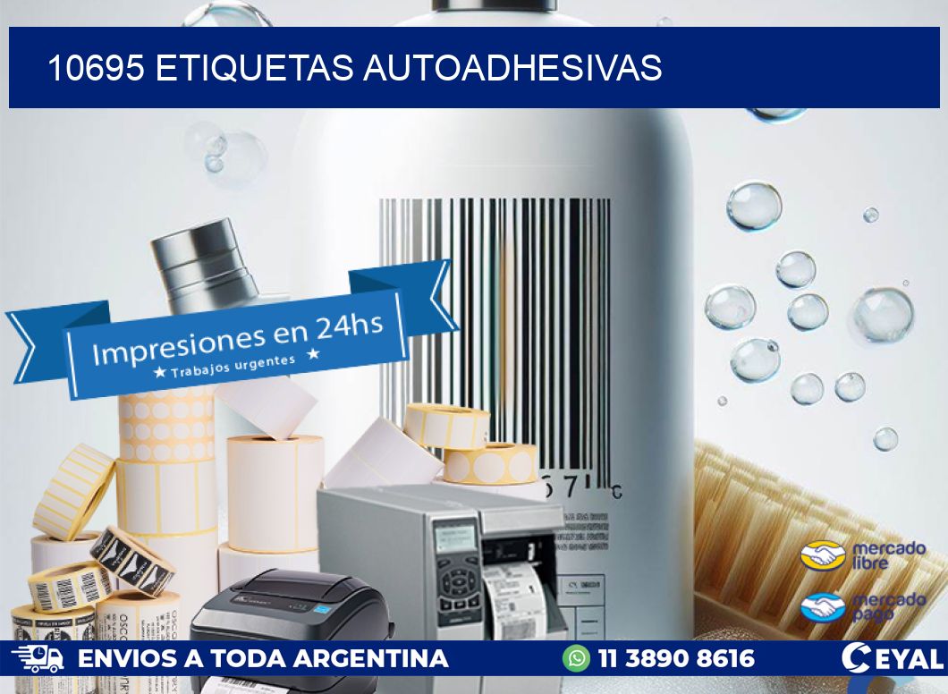 10695 ETIQUETAS AUTOADHESIVAS