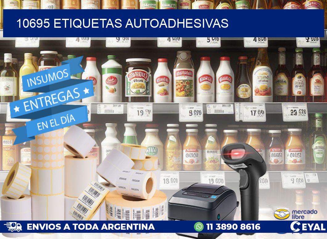 10695 ETIQUETAS AUTOADHESIVAS