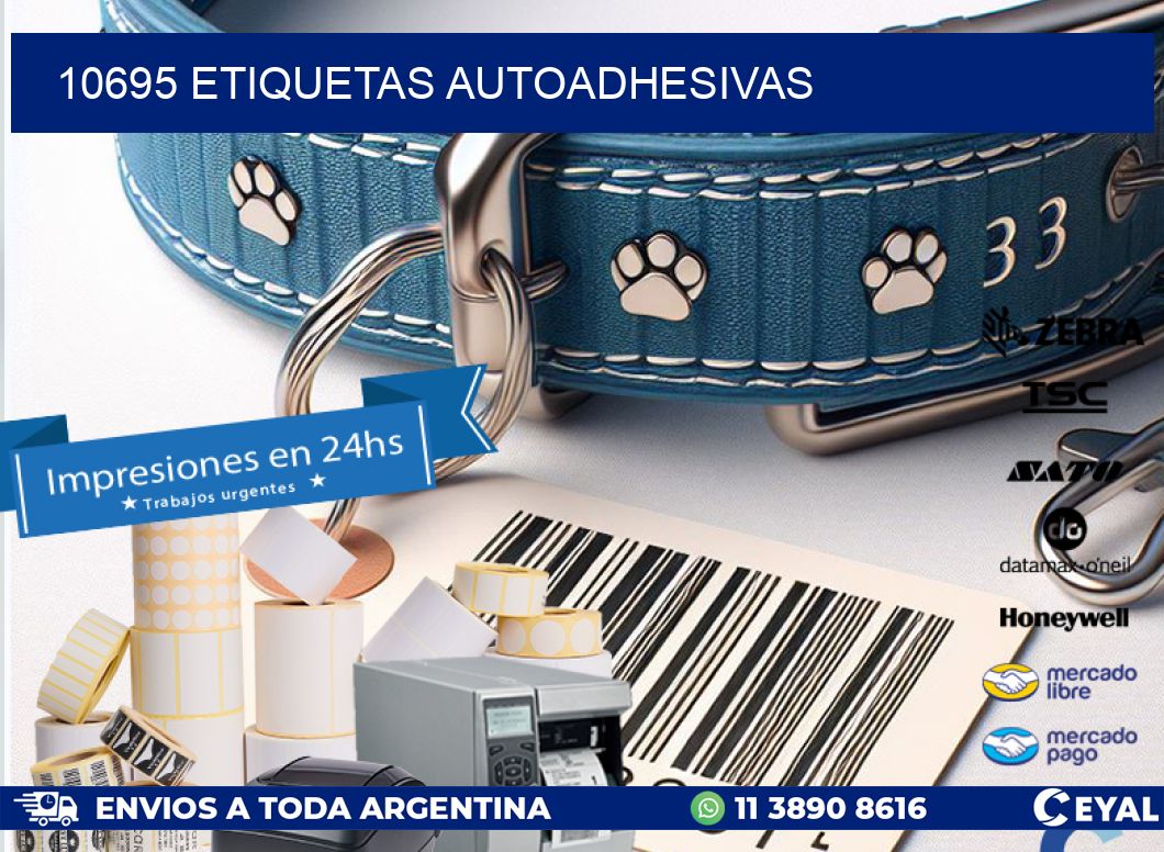 10695 ETIQUETAS AUTOADHESIVAS