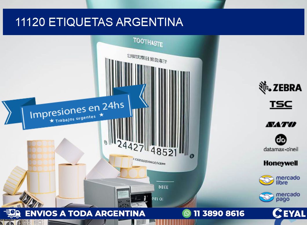 11120 ETIQUETAS ARGENTINA