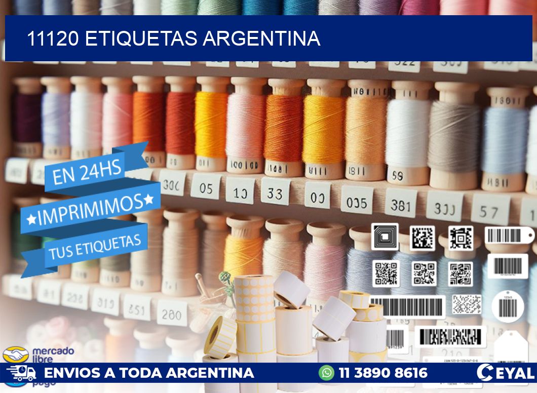 11120 ETIQUETAS ARGENTINA