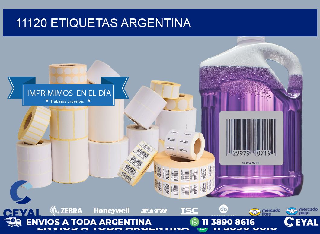 11120 ETIQUETAS ARGENTINA