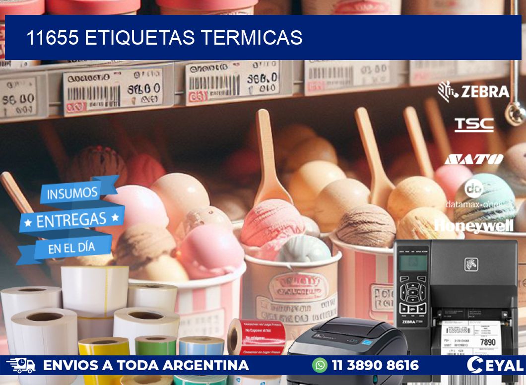 11655 ETIQUETAS TERMICAS