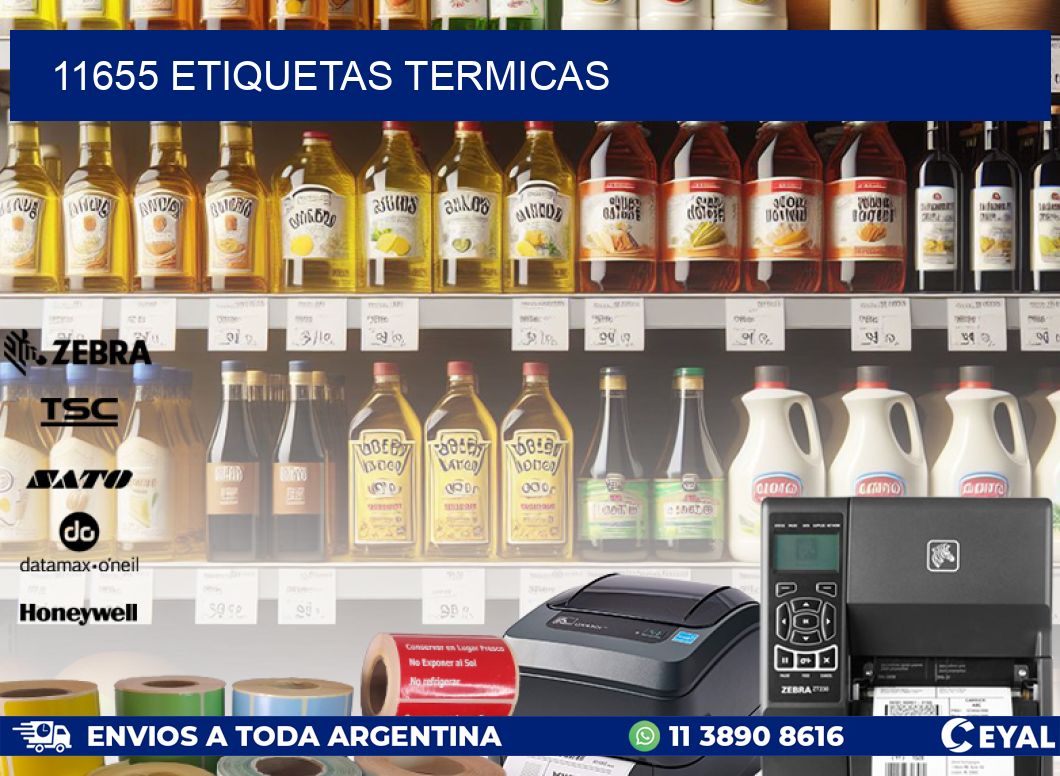 11655 ETIQUETAS TERMICAS