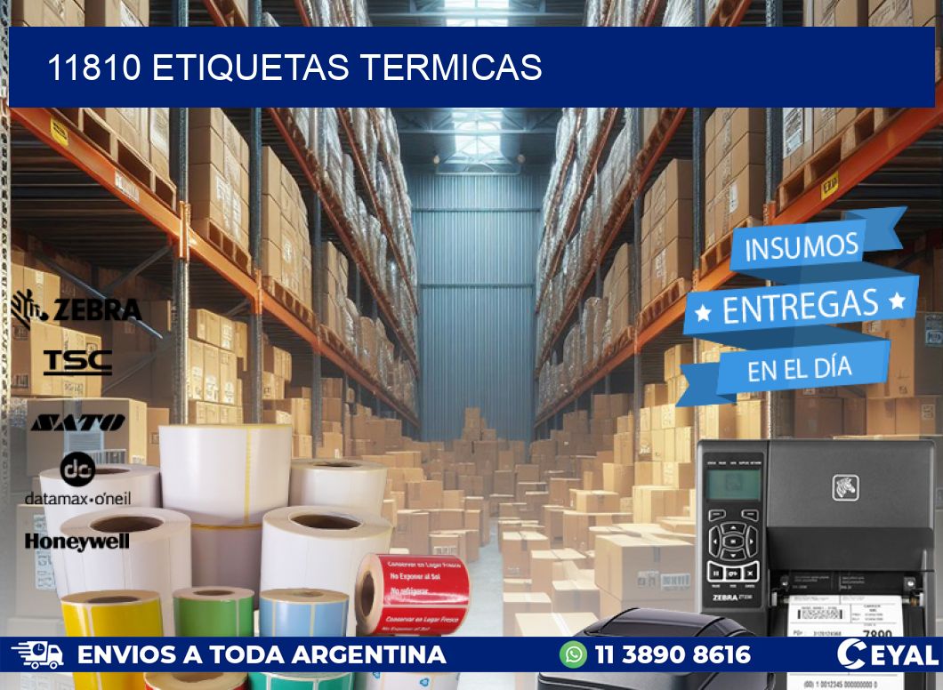 11810 ETIQUETAS TERMICAS