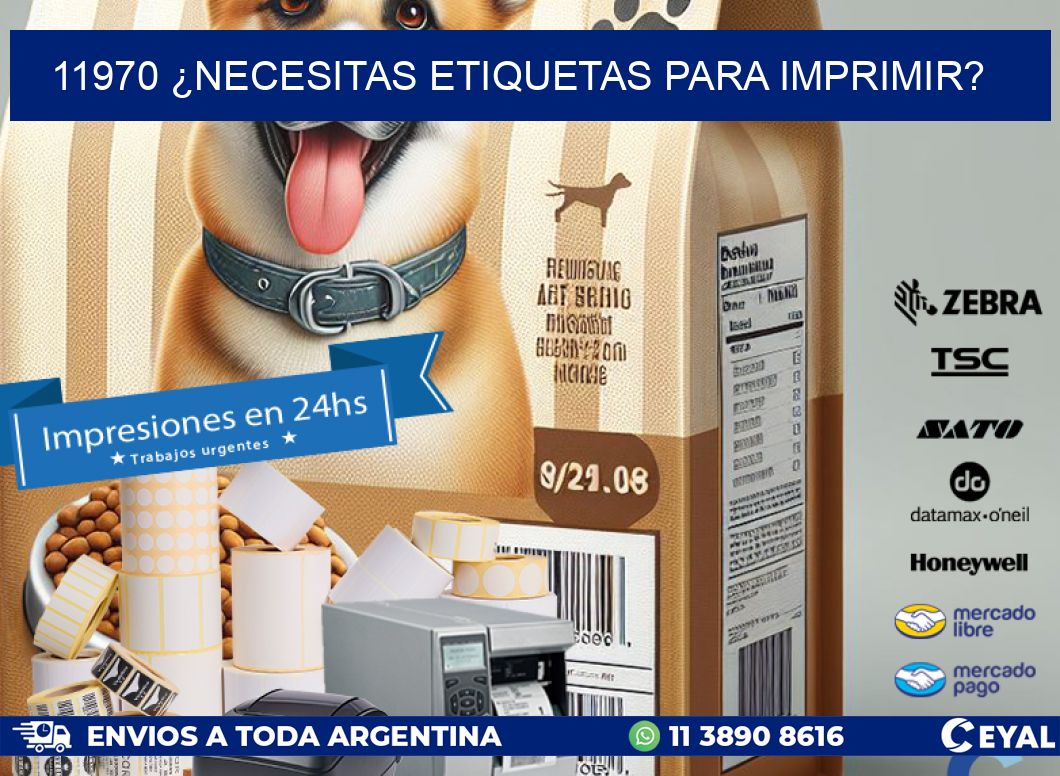 11970 ¿NECESITAS ETIQUETAS PARA IMPRIMIR?