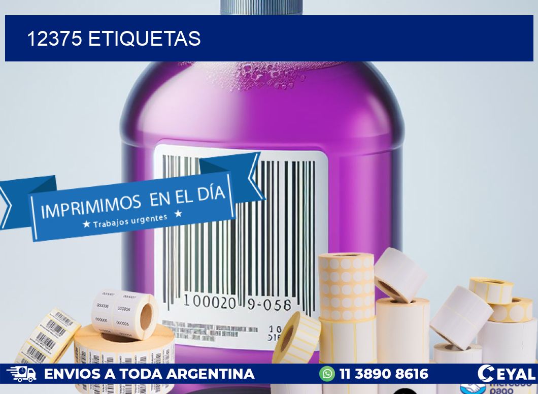 12375 ETIQUETAS