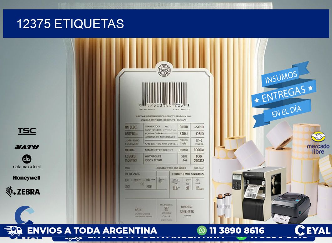 12375 ETIQUETAS