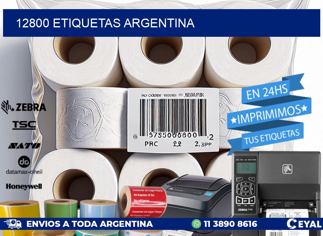 12800 ETIQUETAS ARGENTINA