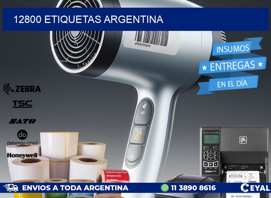12800 ETIQUETAS ARGENTINA