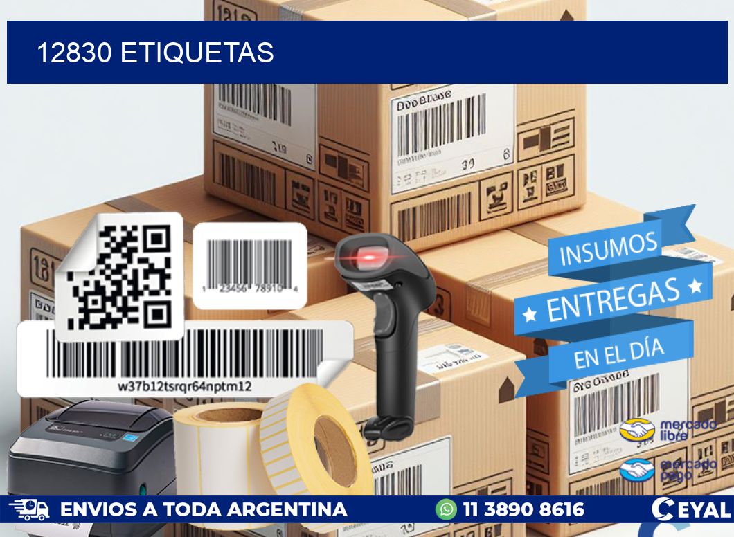 12830 ETIQUETAS