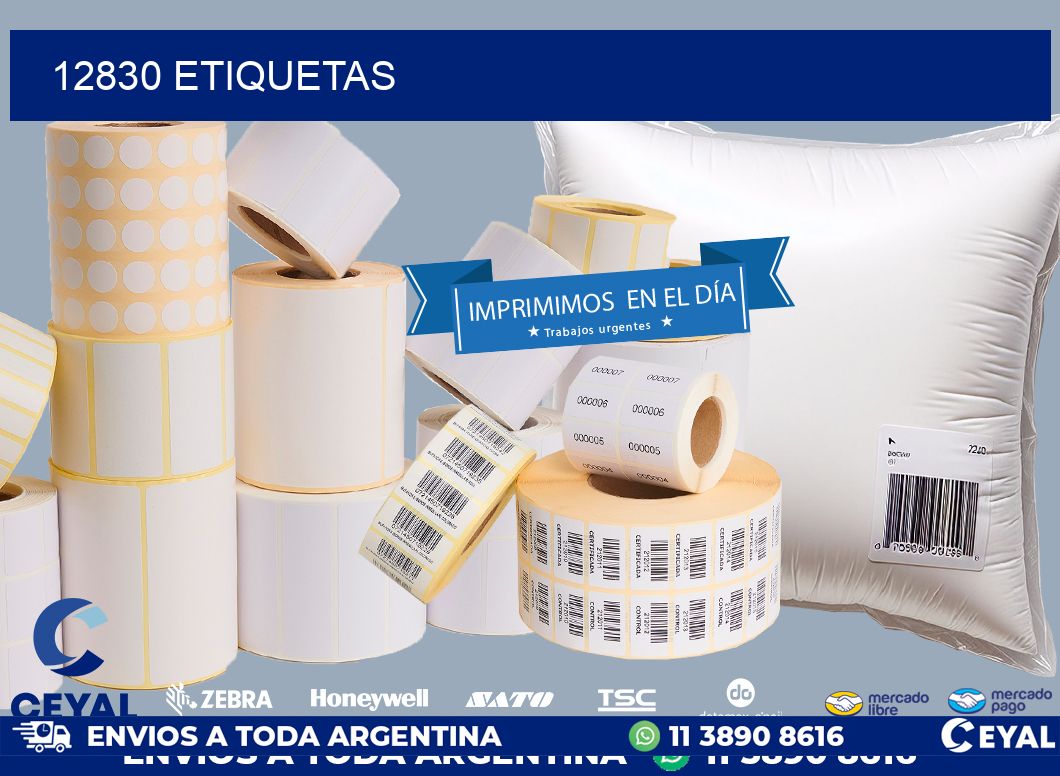 12830 ETIQUETAS