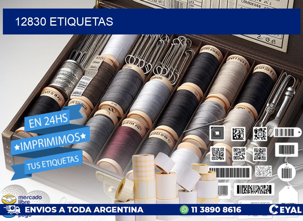 12830 ETIQUETAS