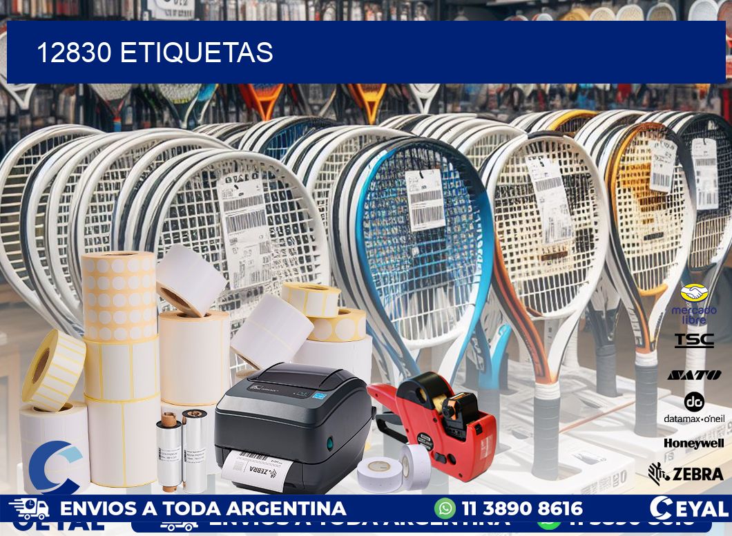 12830 ETIQUETAS