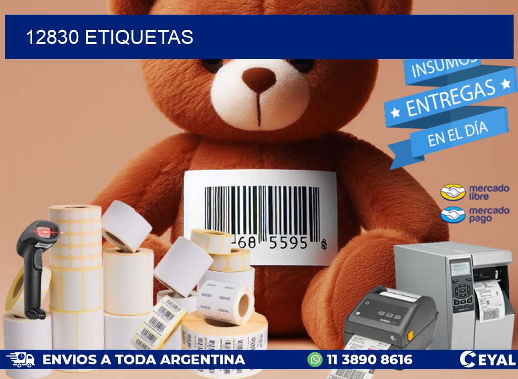 12830 ETIQUETAS