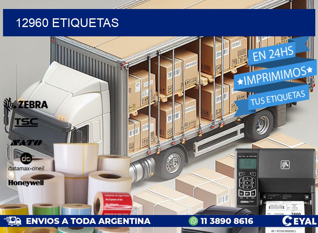 12960 ETIQUETAS