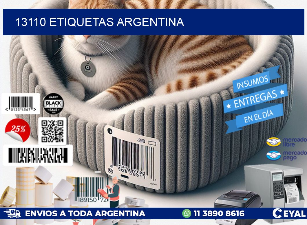 13110 ETIQUETAS ARGENTINA