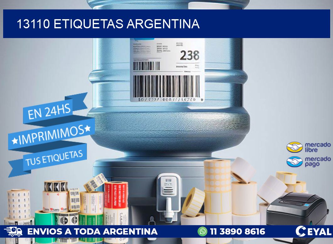 13110 ETIQUETAS ARGENTINA