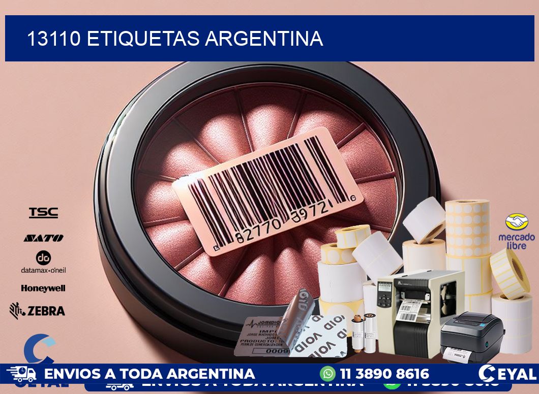 13110 ETIQUETAS ARGENTINA