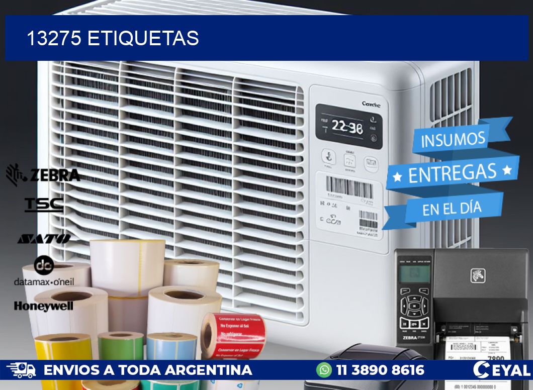 13275 ETIQUETAS