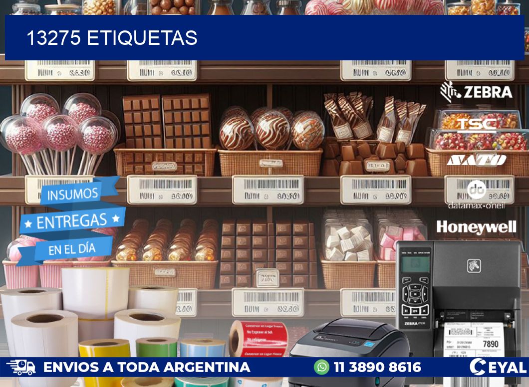 13275 ETIQUETAS