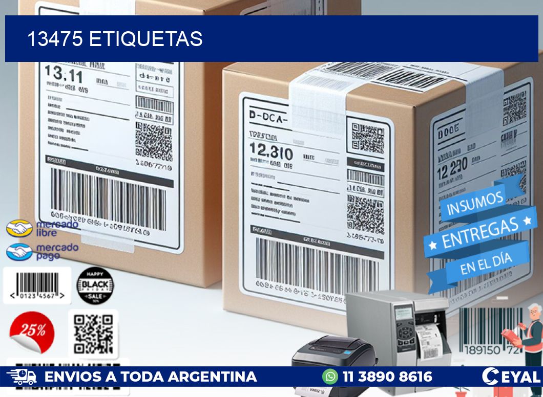 13475 ETIQUETAS