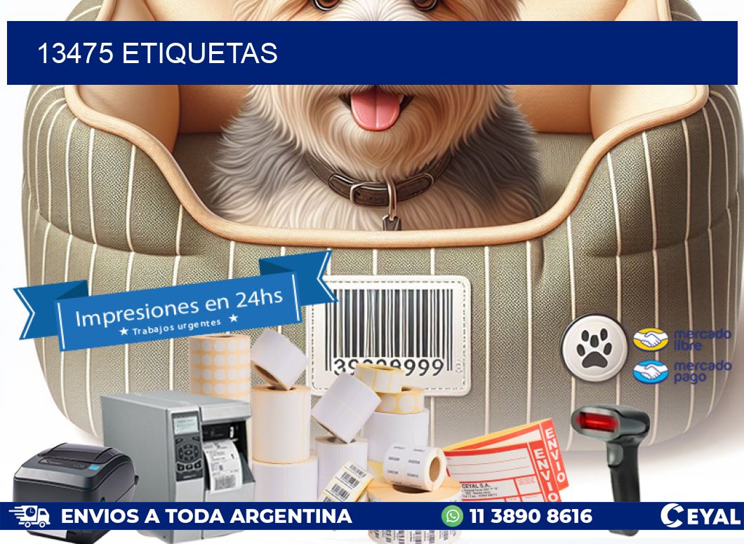 13475 ETIQUETAS