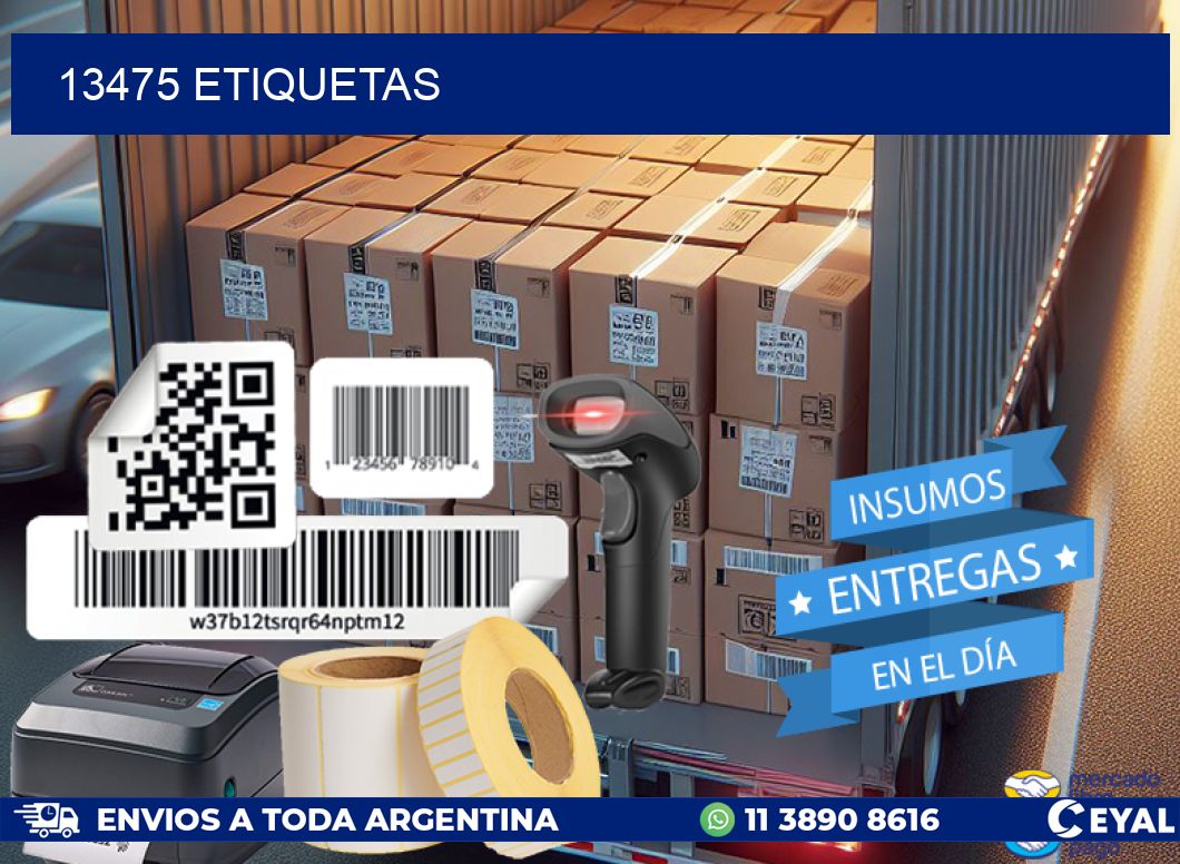 13475 ETIQUETAS
