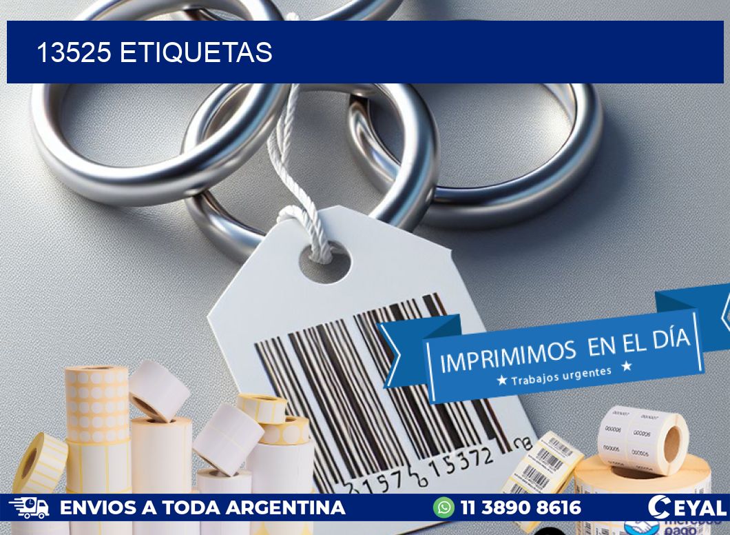 13525 ETIQUETAS