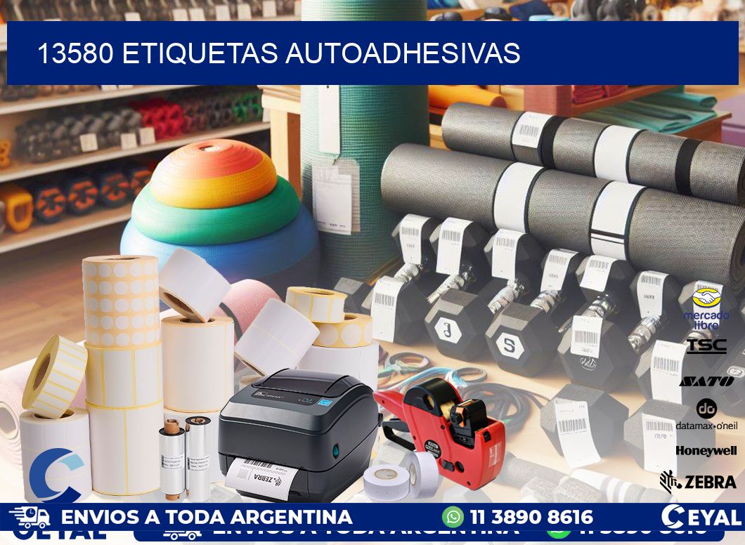 13580 ETIQUETAS AUTOADHESIVAS