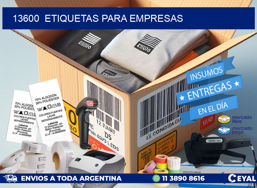 13600  ETIQUETAS PARA EMPRESAS