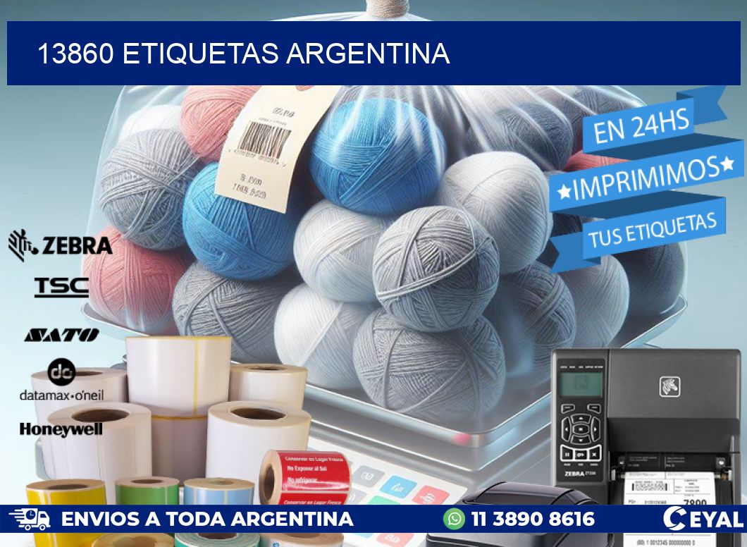 13860 ETIQUETAS ARGENTINA